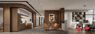 合肥1000平米辦公室辦公空間設(shè)計裝修效果圖